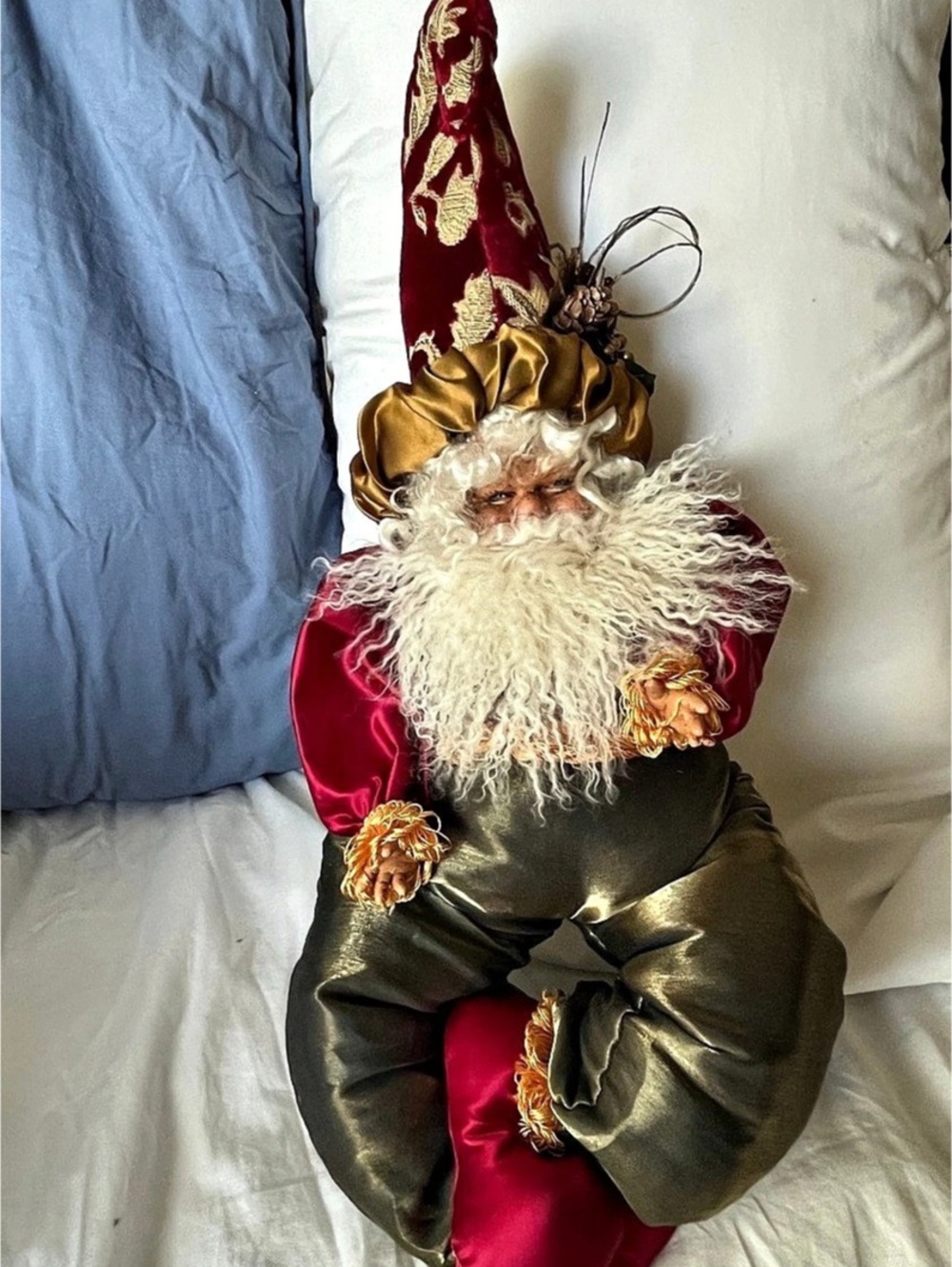 The Royal Elferie Santa by Kim Ewbank